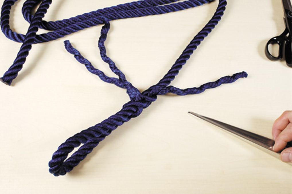 Tauspleiß geschlagenes Tau