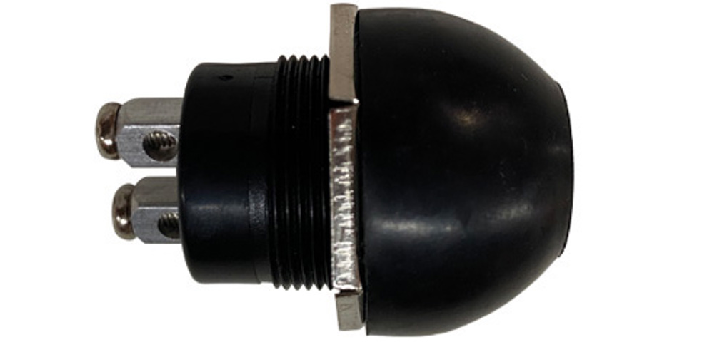 Drucktaster mit Gummikappe