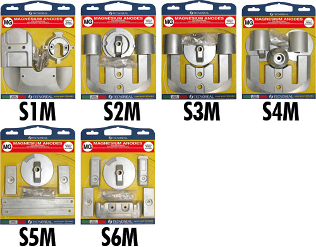 Magnesium Anodenset Mercruiser