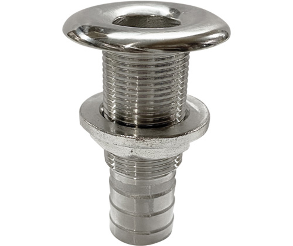 Niro Borddurchlass mit Schlauchanschluss