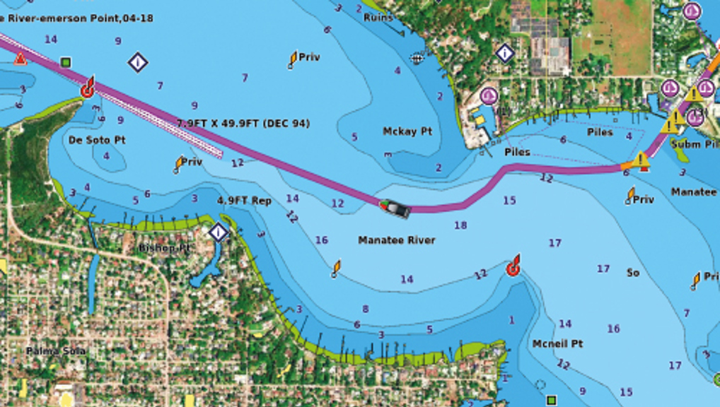 Garmin Navionics Vision +