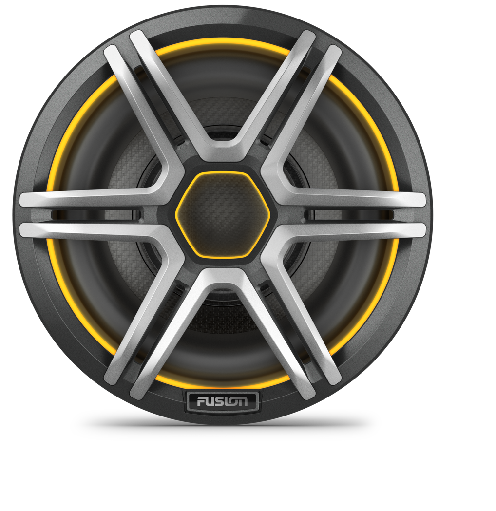 Garmin Fusion Apollo Subwoofer 10 Zoll Sportsgrey Orange (C) Garmin Deutschland Gmbh